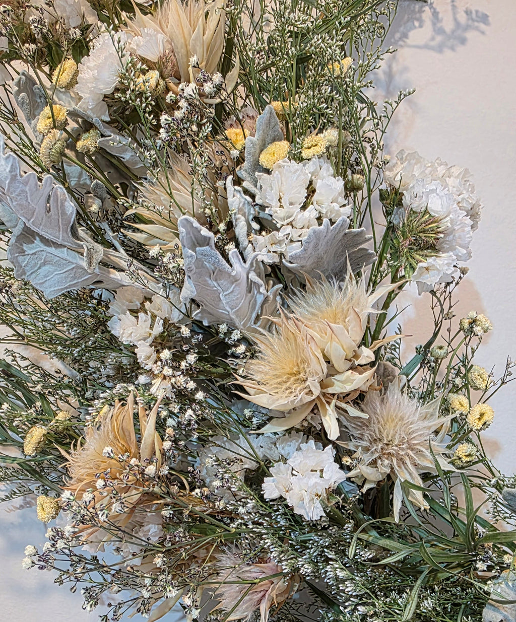 Large Blushing Bride Wreath