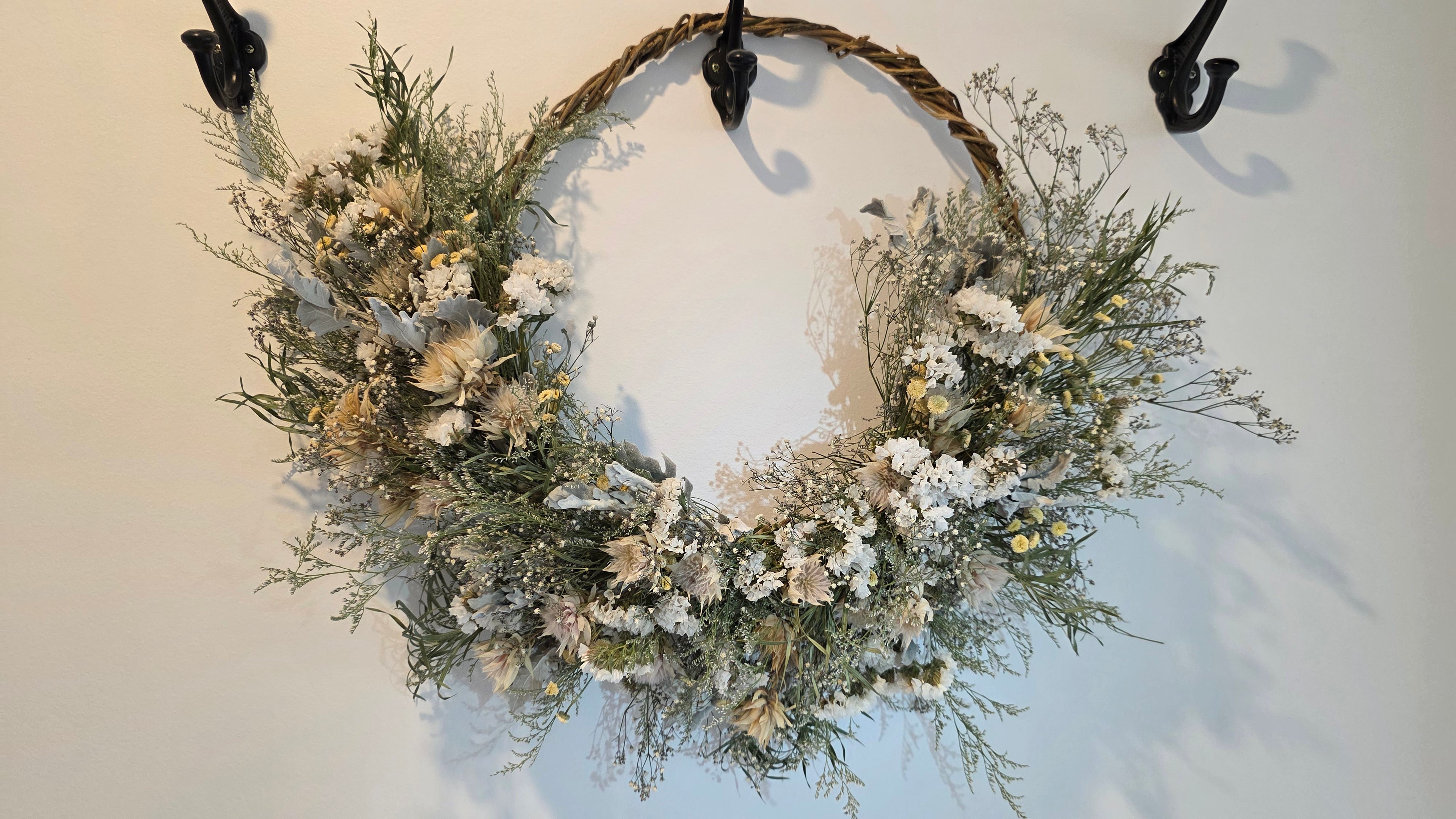 Large Blushing Bride Wreath