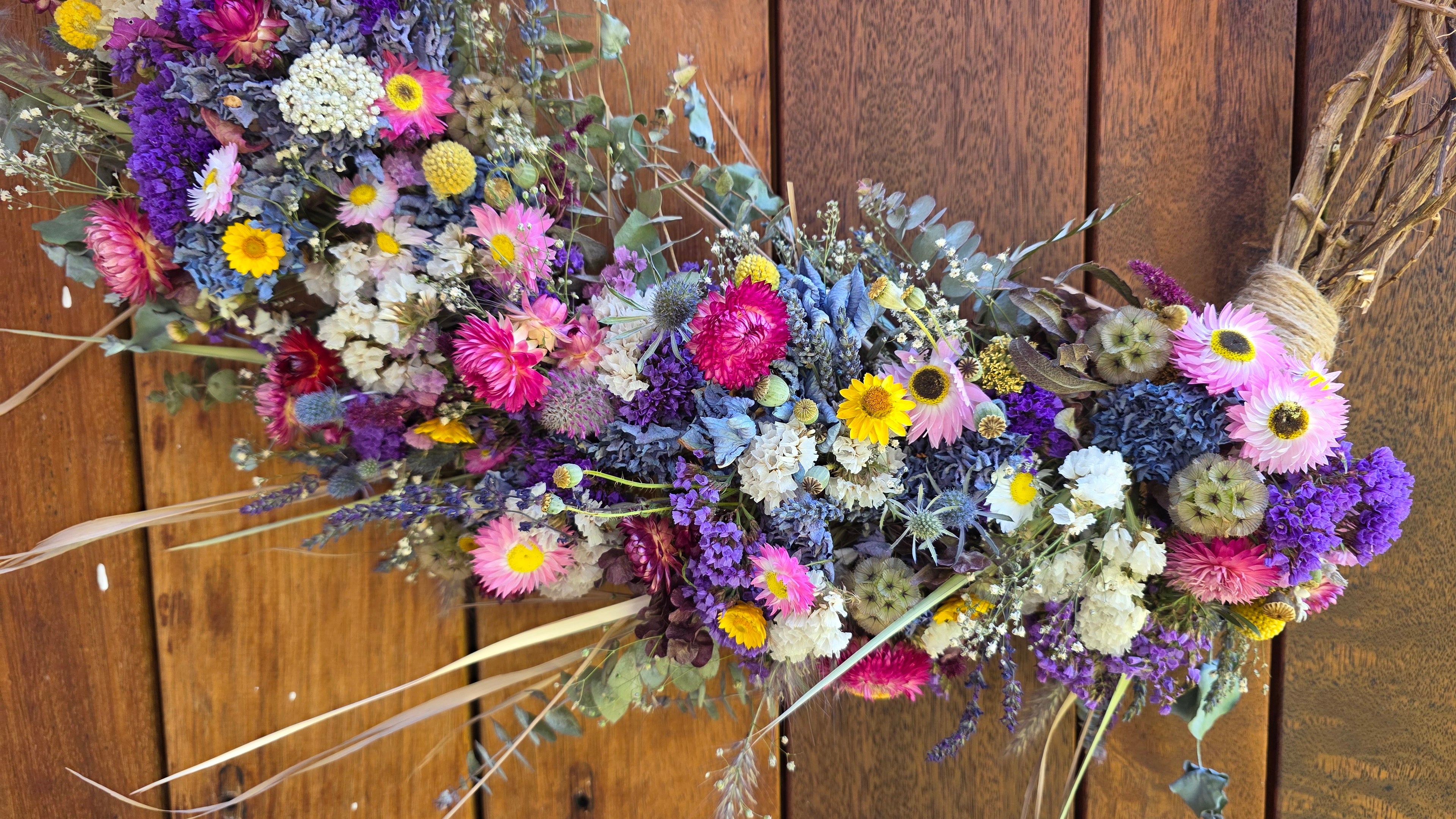 Large Wild Meadow Wreath