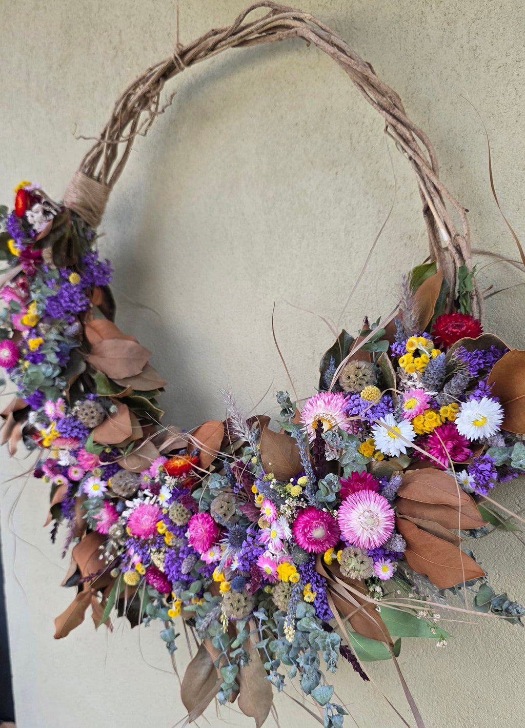 Large Magnolia Wreath