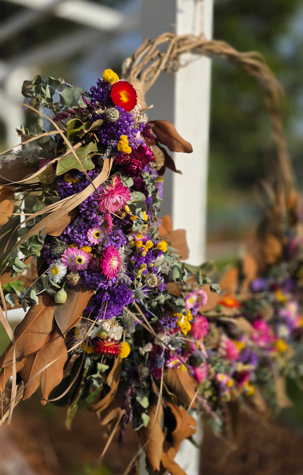 Large Magnolia Wreath