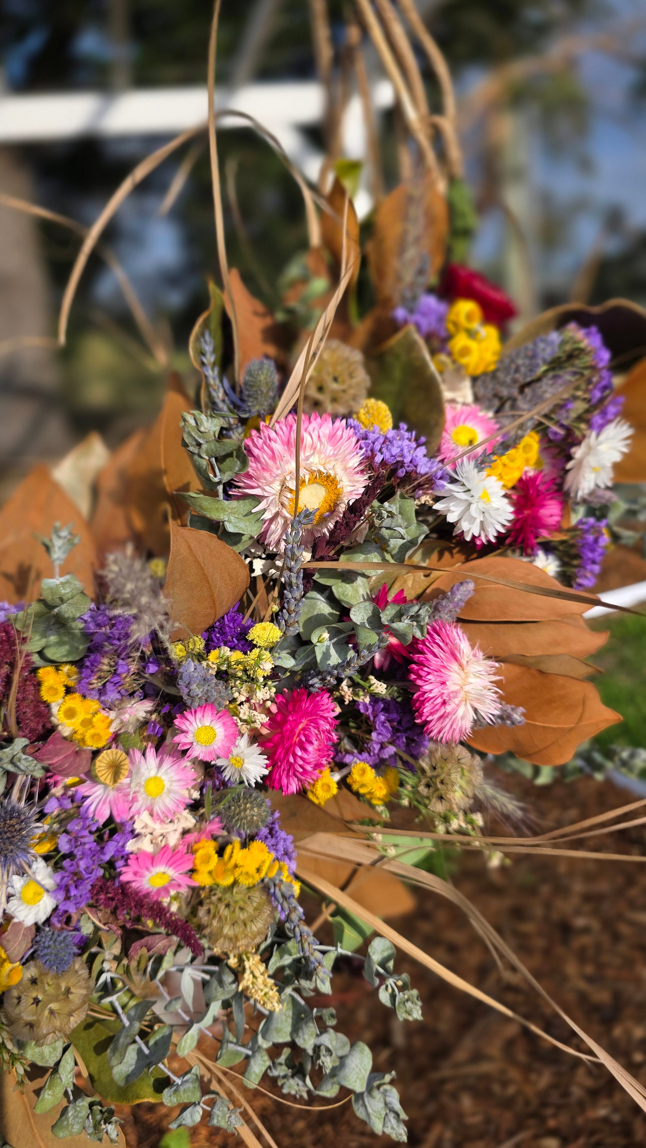 Large Magnolia Wreath