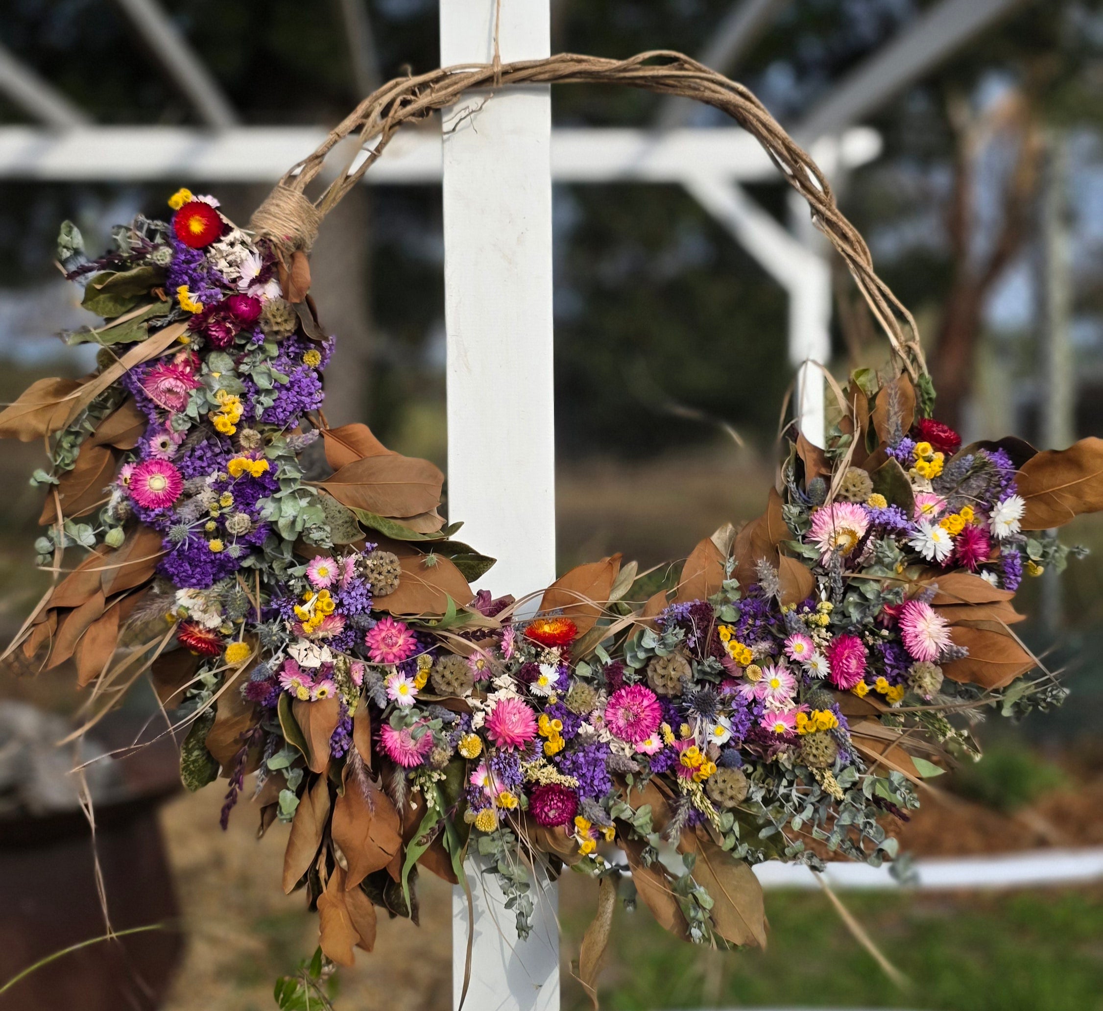 Large Magnolia Wreath
